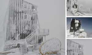 capanna margherita neve