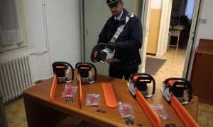 carabinieri desana motoseghe