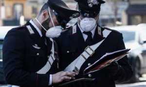 carabinieri mascherina covid