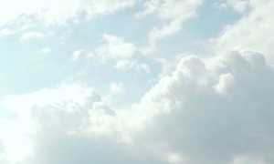 cielo nuvole sole