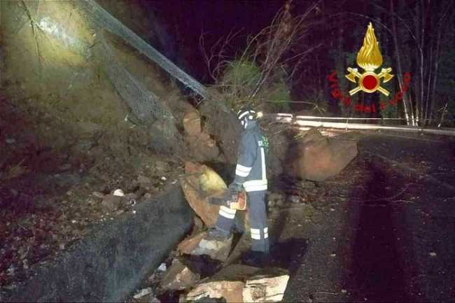civiasco frana vigili del fuoco