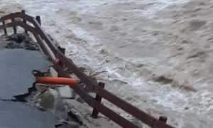 fiume in piena a