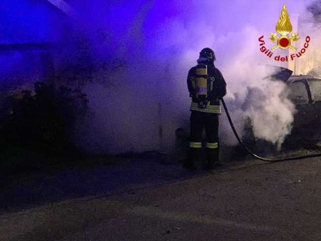 incendio auto