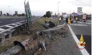 incidente autostrada a26 sesia