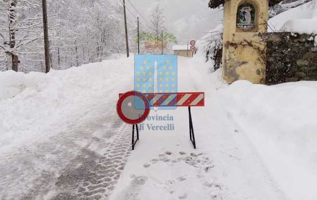 neve strade chiuse