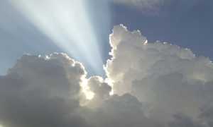 nuvole sole