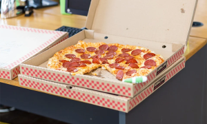 pizza take away scatole