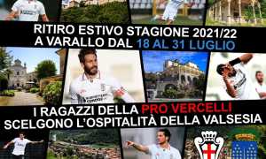 pro vercelli ritiro varallo