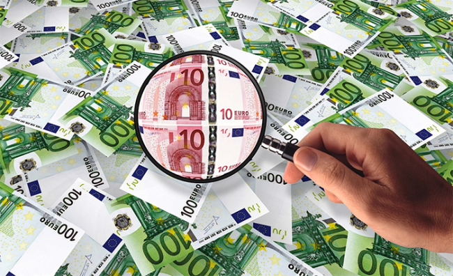 soldi lente euro
