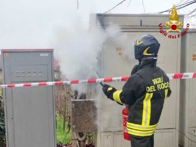 vigili del fuoco incendio generica