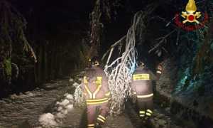 vigili del fuoco neve cravagliana