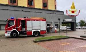 vigili del fuoco ospedale borgosesia