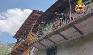 vigili del fuoco soccorso persona a