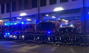 vigili del fuoco vercelli notte