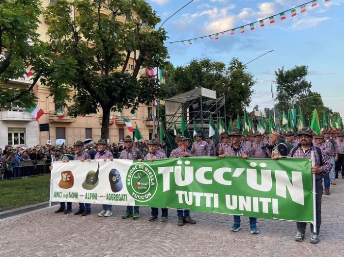 L'orgoglio di Biella per l'Adunata alpini