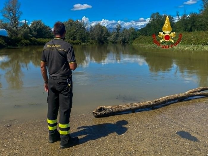 Ancora sconosciuta l'identità del ciclista disperso nel guado