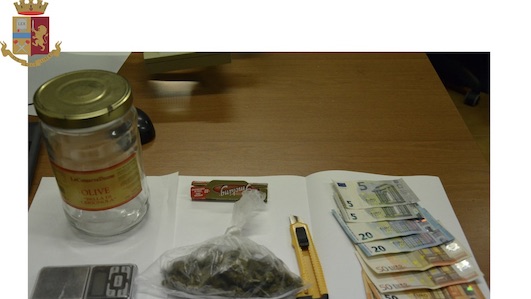 polizia vc droga